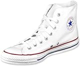 Converse Chuck Taylor All Star High Top Sneaker, Optical White, 12 Women/10...