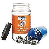 SONIC Turbo Wash, Complete Skate Bearing Cleaning Kit Includes 8 oz Citrus...
