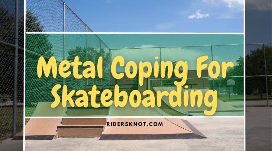 Metal Coping For Skateboarding