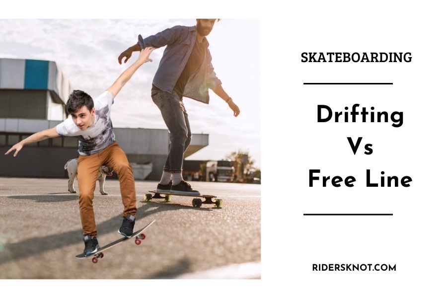 drifting vs freeline skateboarding